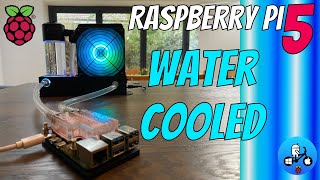 Water cooling for 3Ghz overclocked Raspberry Pi5. Seeed Studio & 52Pi