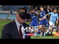 Jamie Carragher uses virtual reality to try and defend Riyad Mahrez's goal against Chelsea | MNF