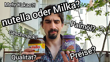 Ist Milka besser als Nutella?