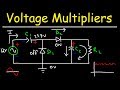 Voltage Multipliers - Half Wave Voltage Doubler Circuit