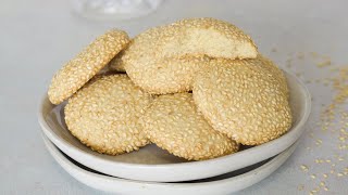 Baksam | Middle Eastern sesame seed cookies