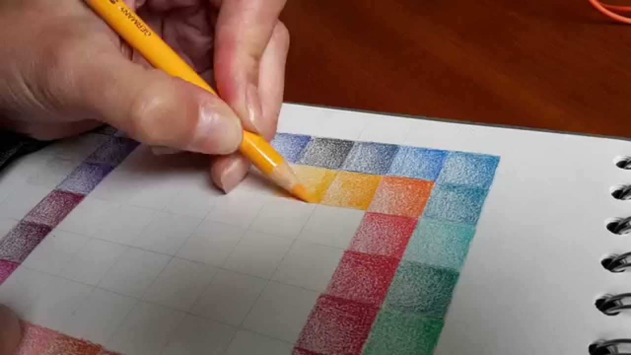 Faber Castell Polychromos 60 Color Chart