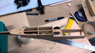 CNC Routing lite ply for Marabu RC Plane