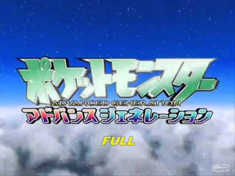Pokémon - Opening 06 Advance Adventure [Full] Japan