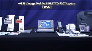 (085) Vintage Toshiba LIBRETTO 50CT Laptop [ 1996 ]