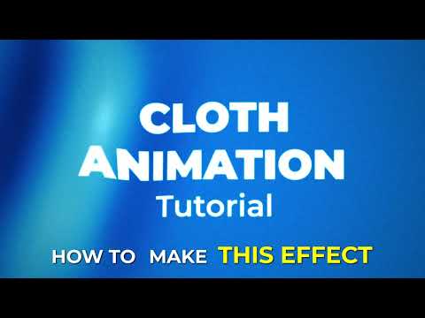 🎬 Smooth Cloth Animation in After Effects | Full Easy Tutorial