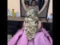 Свадебная причёска - розы из  волос