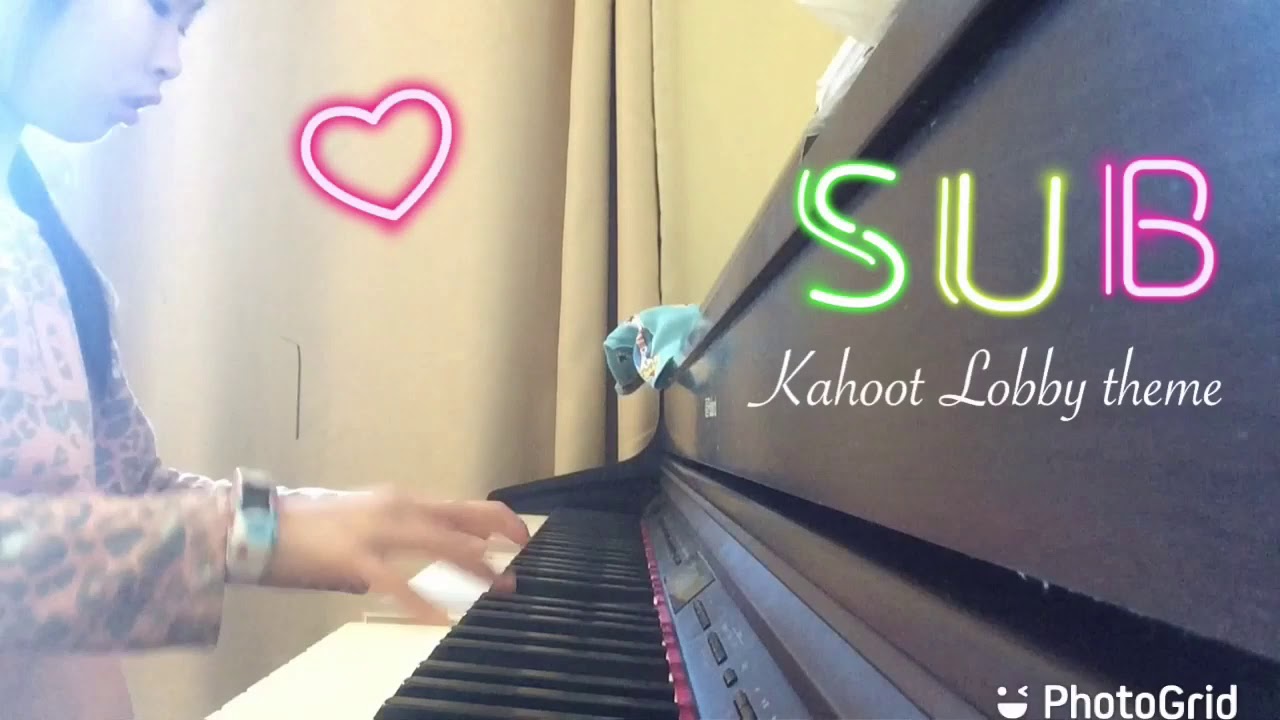 Kahoot Lobby theme - Piano 🎹