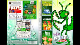 Coleção Desenhos 3 Em 1 Vol5 Menu-Dvd 