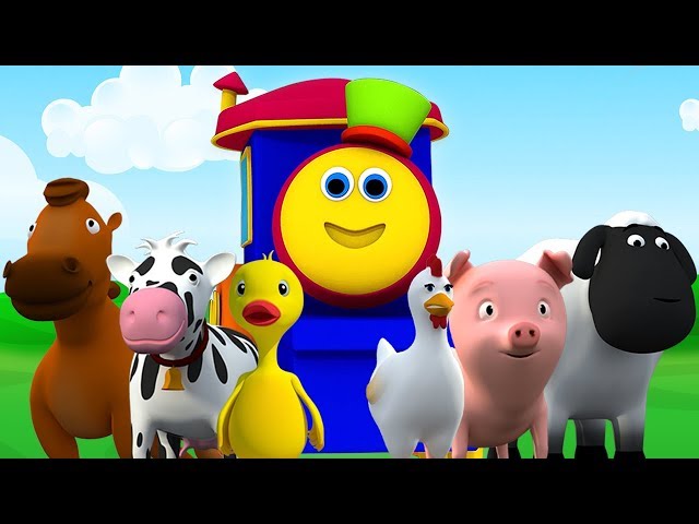 ذهب بوب إلى المزرعة | حيوان أغنية الصوت | أغاني أطفال | Bob Went To The Farm  | Bob The Train Arabic - YouTube