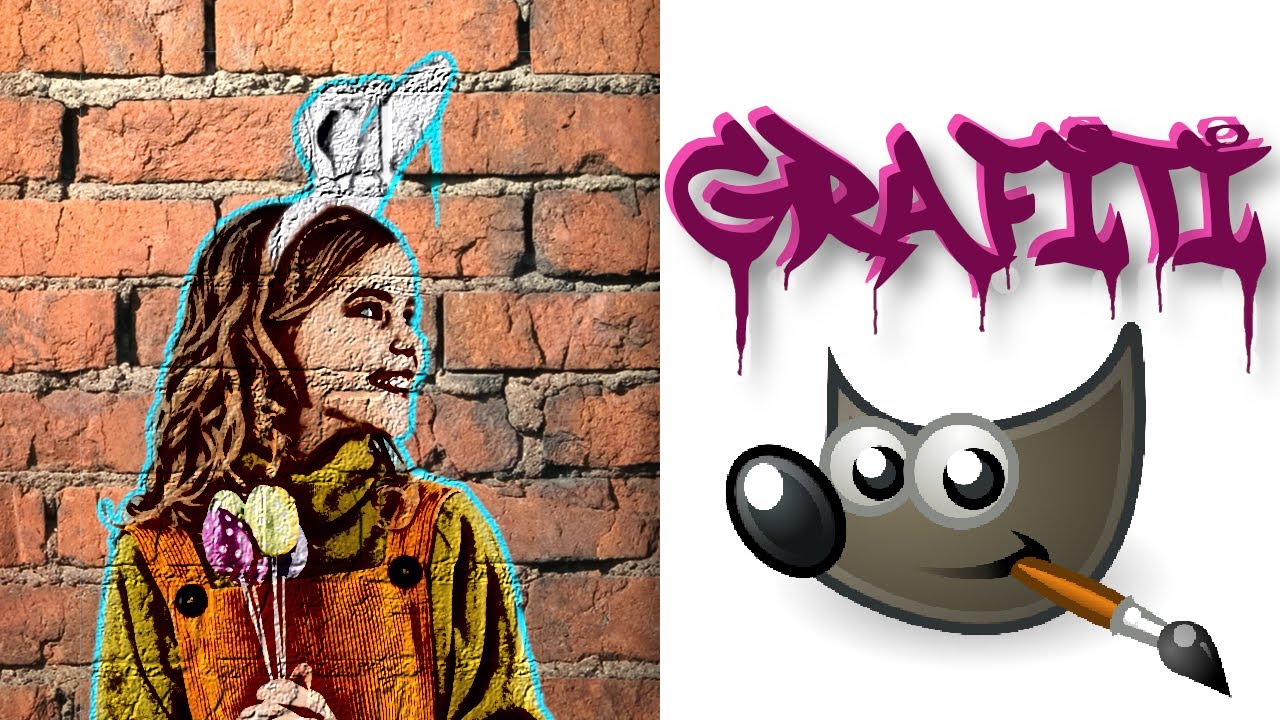 Gimp 2.10 : Mettre une image contre un mur