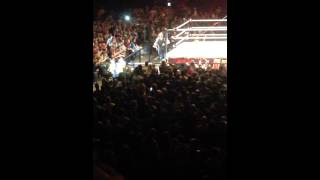 WWE Tour, Manchester-12.04.2015- Roman Reigns Vs Big Show Part 1