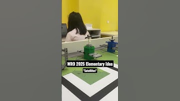 WRO 2025 Elementary Idea | Satellites | SLR Robotics #wro #wro2025 #robotics