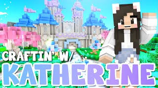 💙Minecraft Castle! Craftin' w\/ Katherine SEASON 2 Ep.1