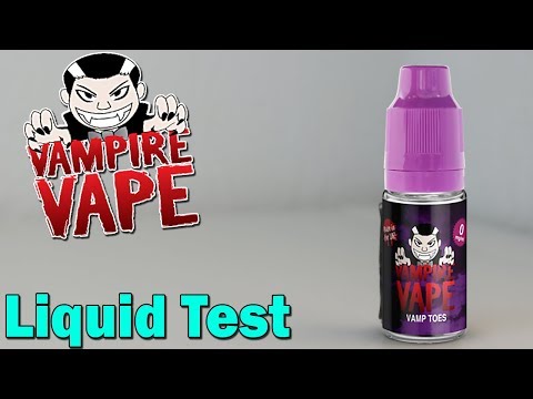 VAMPIRE VAPE | Vamp Toes | Liquid Test