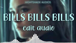 BILLS BILLS BILLS AUDIO EDIT