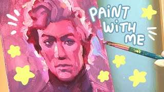 getting over fear, self doubt, and perfectionism with art ✿ oil paint with me!