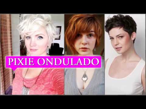 Cabello Corto Ondulado 2017