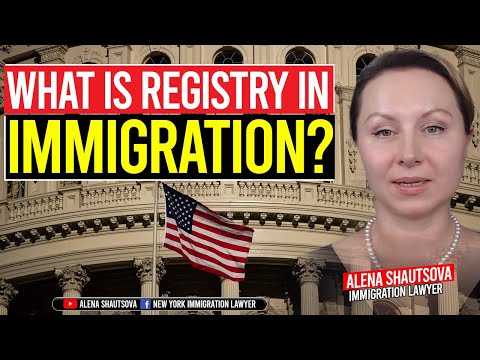 What is Registry in Immigration Immigration News