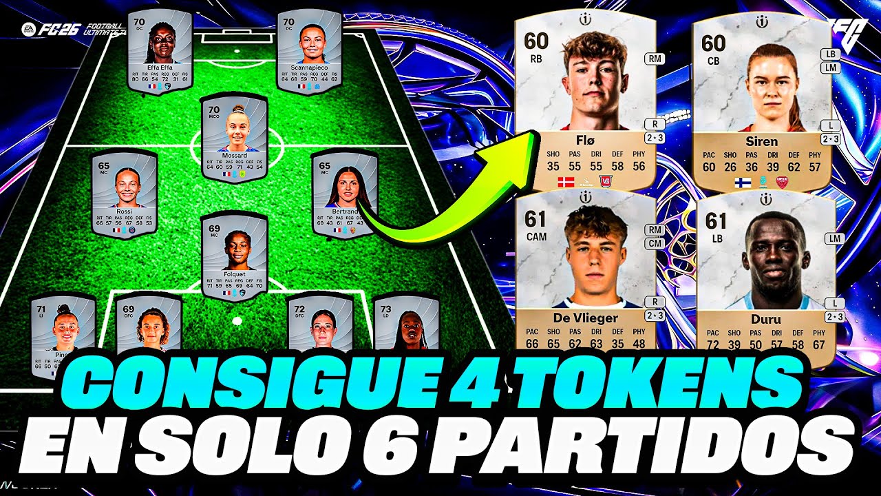 CORRE!! Consigue 4 TOKENS en SOLO 6 PARTIDOS (Icons Swaps) EA FC 26