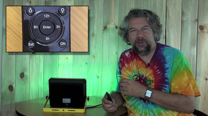 LOFTEK 50w Outdoor RGB LED Floodlight With Remote Review