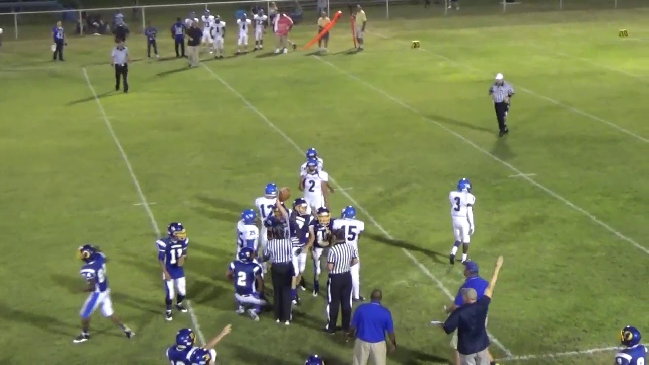 Oakwood 54 Milford 44 9/18/2015 Texas SixMan Football YouTube