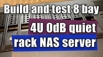 Preparing hard disks for TrueNAS - 0dB silent rack NAS server 8 bay build and testing  (part 5)