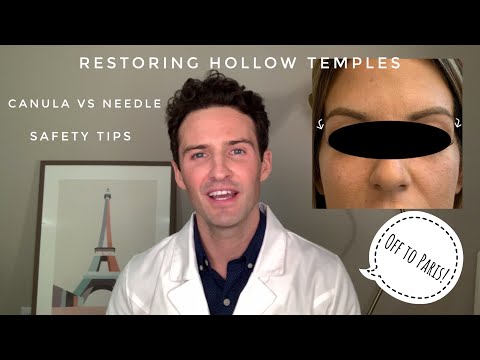 Injectors Anatomy: Temple restoration with HA filler