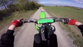 KX85 2003 WHEELIES!