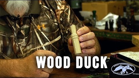 Duck Commander Wood Duck Call Instructional Video