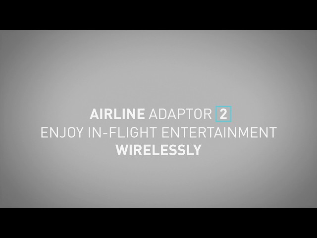 KitSound Bluetooth Airline Adaptor 