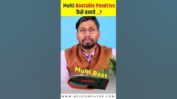 Multi🔌Bootable Pendrive #bootable #pendrive #winsetupfromusb #nclcomputer