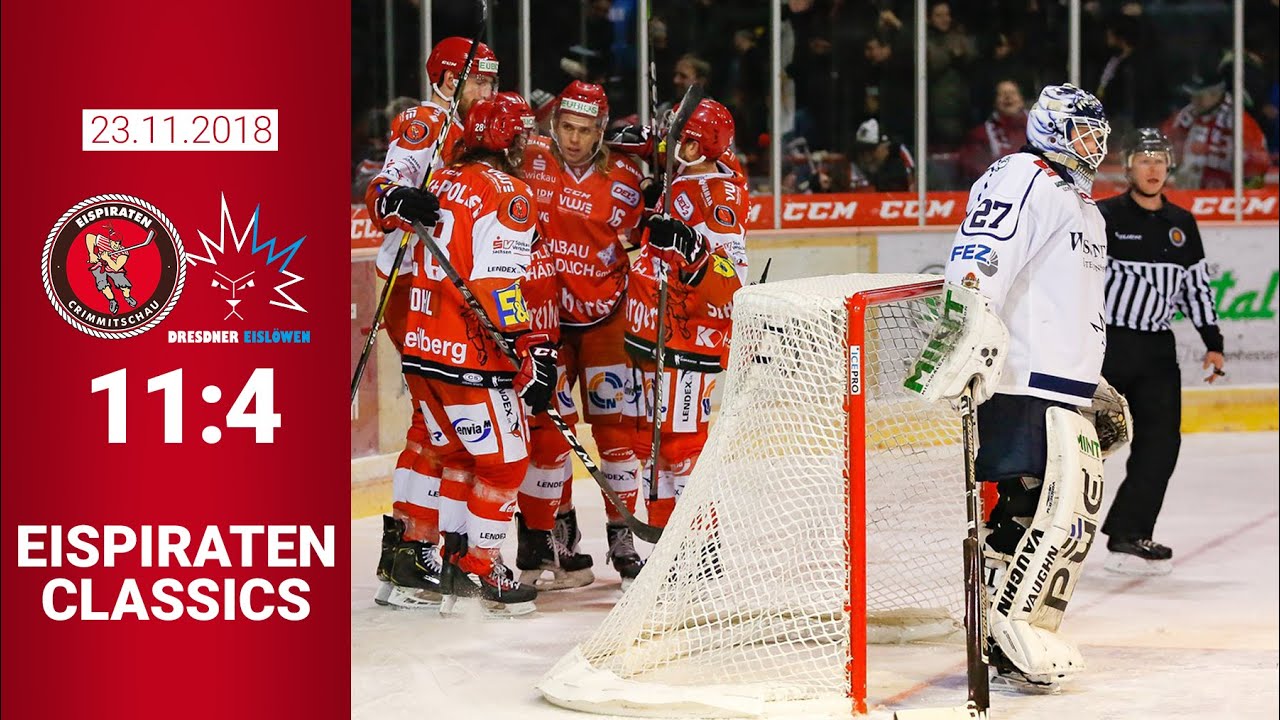 Rekordsieg im Sachsenderby! | Eispiraten vs. Dresdner Eislöwen 11:4 | 23.11.2018 | Classics
