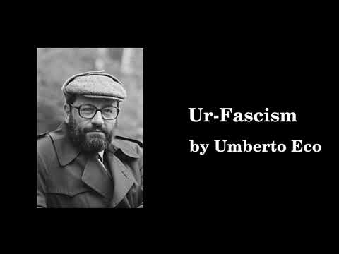 Ur-Fascism by Umberto Eco