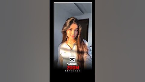 Zoom transition effect in Capcut tutorial video #shorts #capcut #edit