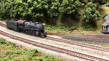 N-scale PRR H-10 2-8-0 (Key Brass) with Tsunami II Sound and Keep Alive!