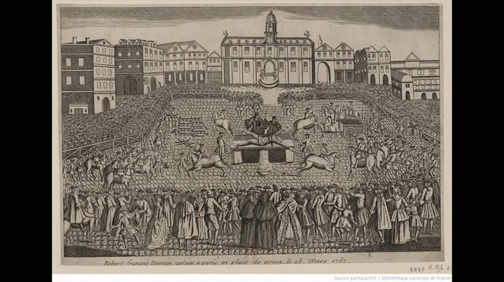 DAMIENS, Robert Franois (1715-1757). Le supplice (...