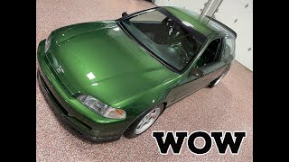 I bought the CLEANEST Civic EG hatchback in the world!!!!