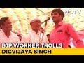 A man took digvijaya singhs 15 lakh challenge at bhopal rally watch