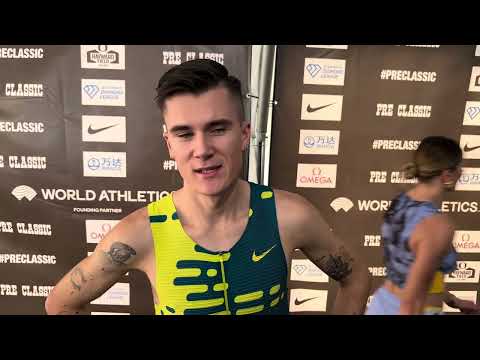 Jakob Ingebrigtsen on his 3:43/7:23 Pre Classic double and why everyone should run double threshold