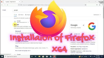 How to install Mozilla Firefox browser in window 10 x64 | Get Software