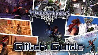 KINGDOM HEARTS III Re𝄌Mind - How to get out of bounds EVERYWHERE! [Data Greeting][Glitch Guide]