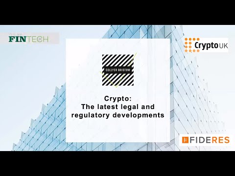 A webinar update on the latest legal and regulatory changes in crypto