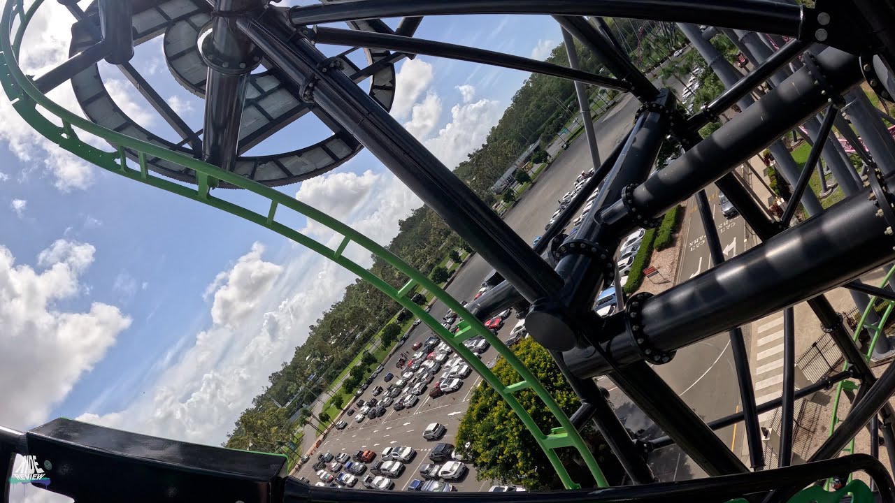 Green Lantern Coaster - POV - Warner Bros. Movie World - S&S Worldwide ...