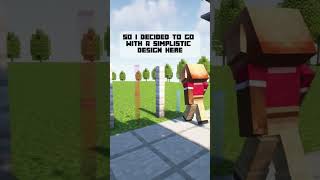 Colored Fence Designs That Keep Mobs Out #minecraft