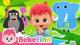 EP44 | 🦍Jungle Boogie | Bebefinn Songs for Kids | Nursery Rhymes & Kids Songs