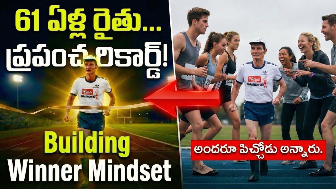 అందరూ నవ్వారు.. కానీ 61 ఏళ్ల వృద్ధుడు 🔥 చరిత్ర సృష్టించాడు! | Winner Mindset Secrets