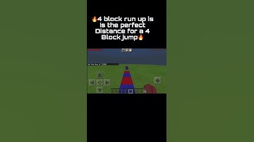🔥How to do a 4 block jump easily🔥