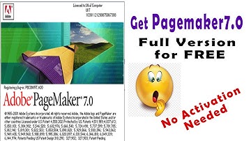 how to Download & install pagemaker7.0