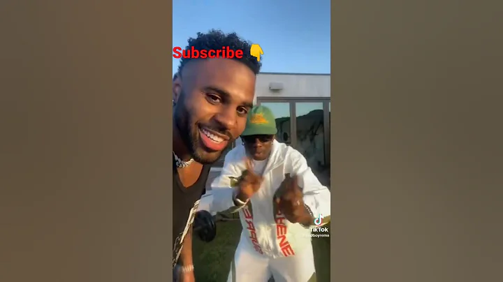 Jason Derulo taught Rema - Calm Down choreography